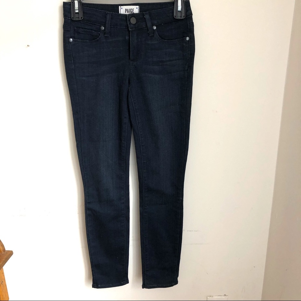 Paige Verdugo ankle skinny, mid rise, size 24